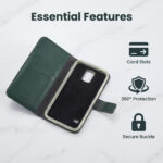 OWLITH for Genuine Leather Samsung Galaxy S9 Phone Cover - Image 3