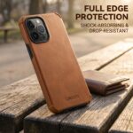 OWLITH for Genuine Leather iPhone 16 Pro 6.3-inch Case - Image 7